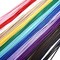 60 Pieces Waxed Necklace Cord Bulk for Jewelry Making,Necklace Rope String with Clasp for DIY Bracelet Pendant,Multicolor(18 Inches and Thickness 1.5mm)